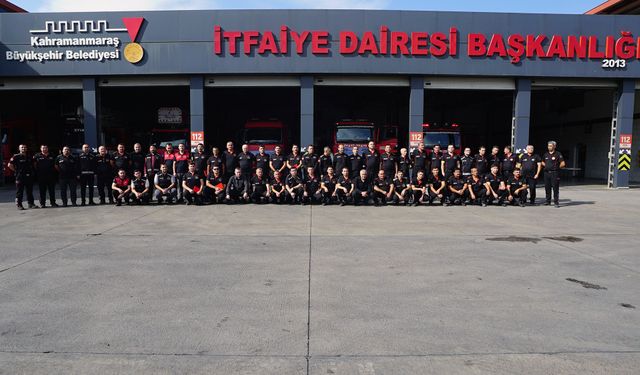 Kahramanmaraş İtfaiyesinden Eylül’de Bin 59 Olaya Hızlı ve etkin Müdahale