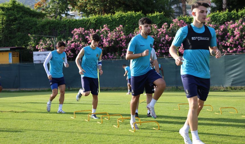 Alanyaspor, MKE Ankaragücü maçının hazırlıklarına başladı