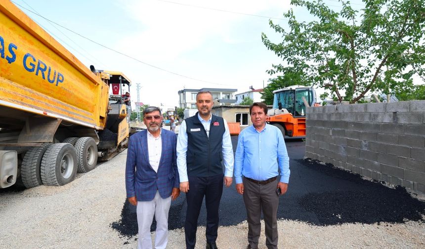 3 Mahalleye 55 Milyon TL’lik Asfalt Yatırımı