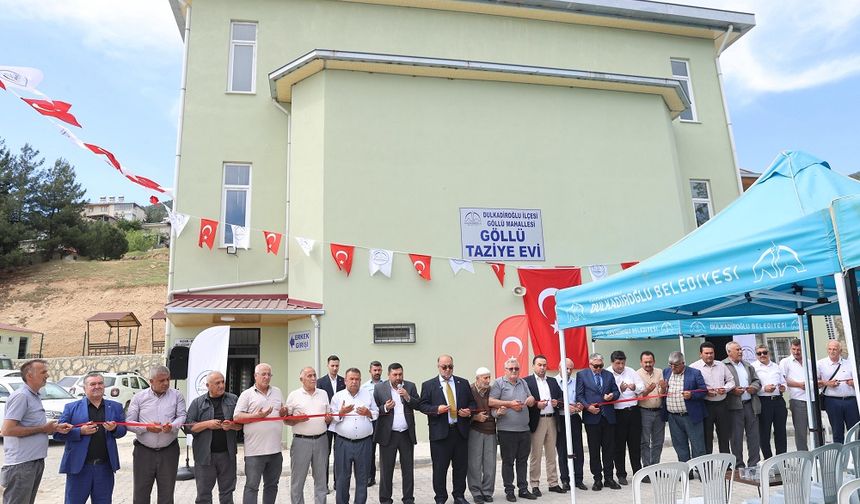 Göllü Mahallesi’nde Cami ve Sosyal Tesis Dualarla Hizmete Açıldı