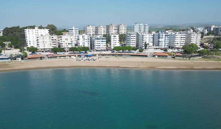Adana'daki Ayas Belediye Plajı mavi bayrak verildi