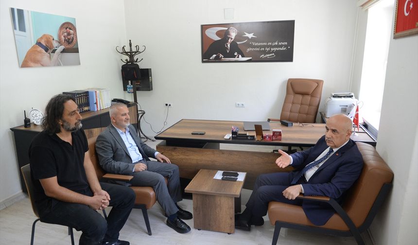 AK Parti Kahramanmaraş Milletvekili Kirişci'den AA bürosuna ziyaret