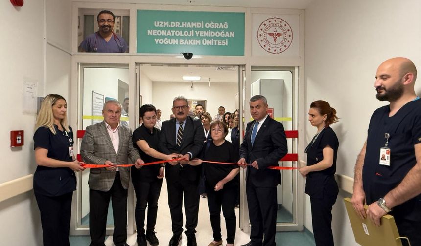 Antalya'da balkondan düşerek ölen doktorun adı, yenidoğan yoğun bakım ünitesine verildi