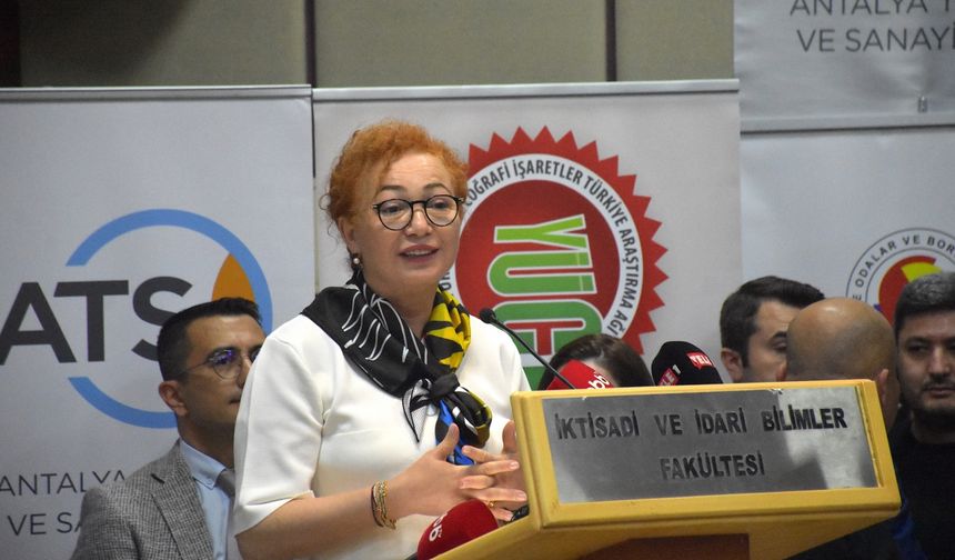 Antalya'da coğrafi işaretler zirvesi düzenlendi