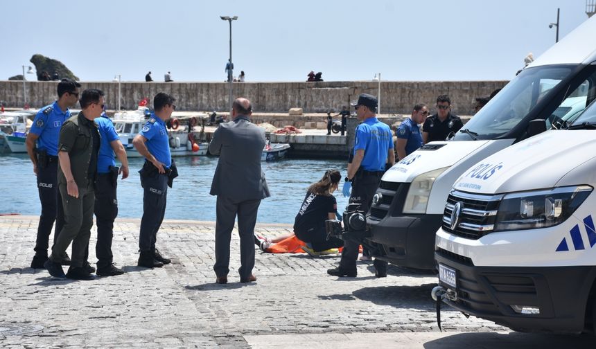 Antalya'da denizde erkek cesedi bulundu