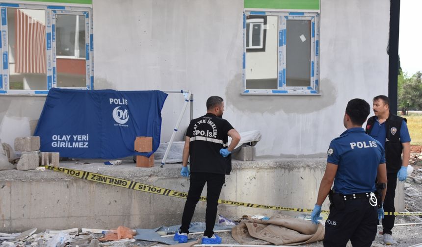 Antalya'da inşaatta yabancı uyruklu bir işçi ölü bulundu