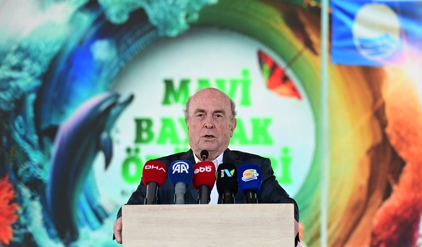 Antalya'da "Mavi Bayrak" ödül töreni düzenlendi
