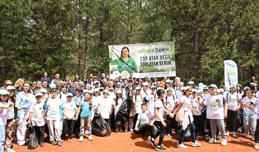 Antalya'da "Orman Benim" etkinliği düzenlendi