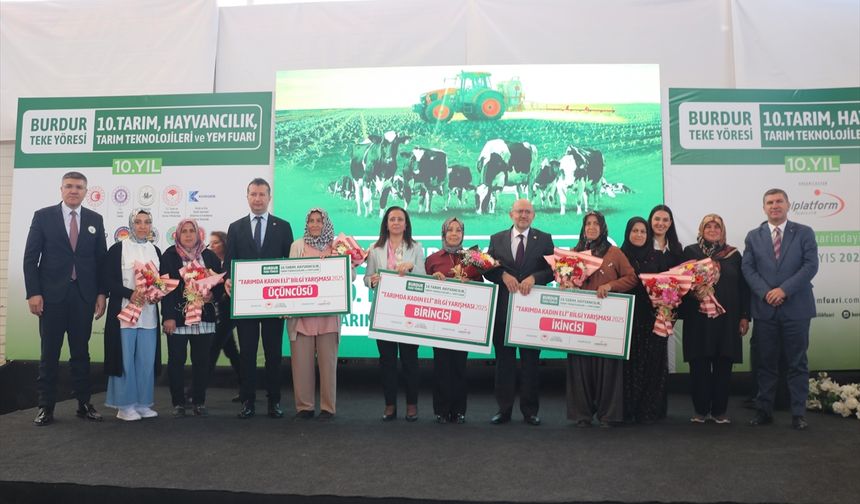 Burdur'da Teke Yöresi Tarım, Hayvancılık, Tarım Teknolojileri ve Yem Fuarı açıldı