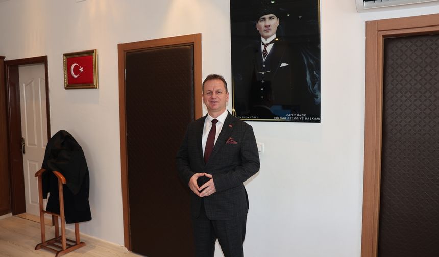 Gülnar Belediye Başkanı Fatih Önge'den Eczacılık Günü mesajı