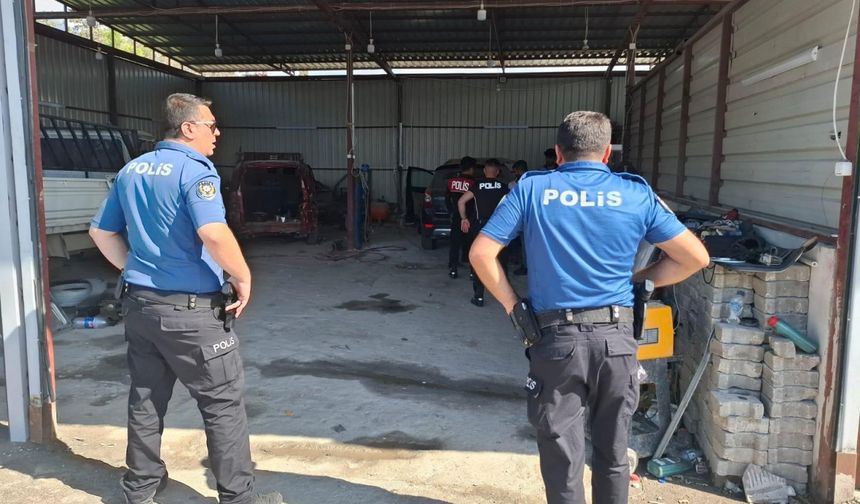 İskenderun'da otopark ve oto yıkamacılar denetlendi