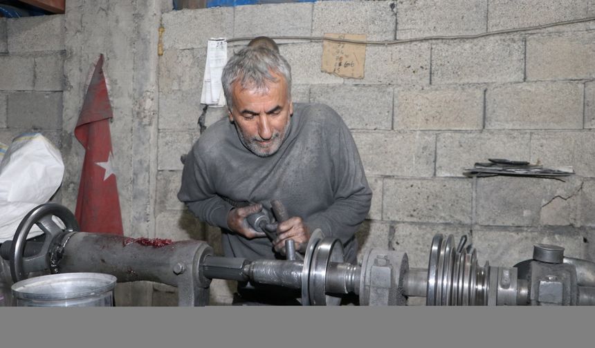 Kahramanmaraş’ta sanayi esnafı 1 Mayıs'ı çalışarak geçiriyor