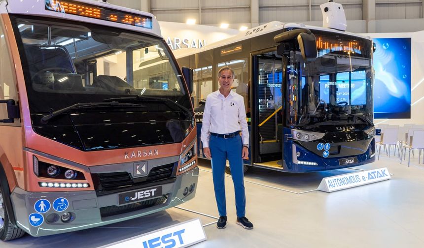 Karsan, Net Sıfır Emisyon Yol Haritası Projesi'ne e-ATA ile destek verdi