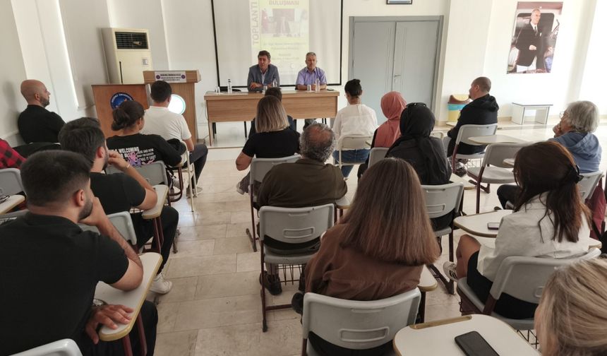 Kumluca MYO'da "Müdür Öğrenci Buluşması" etkinliği yapıldı