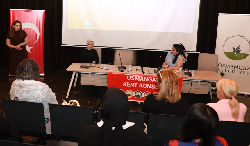 Bursa Osmangazi'de kadınlara menopoz bilinci