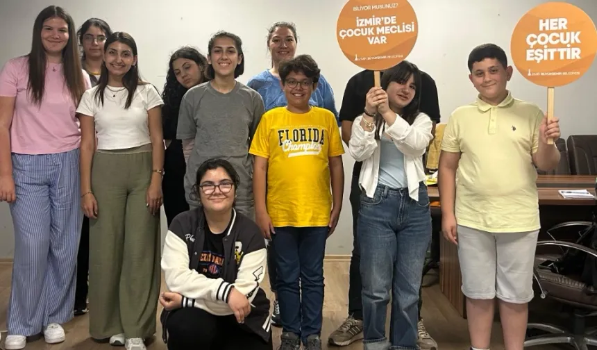 İzmir Çocuk Meclisi engelli hakları için toplandı