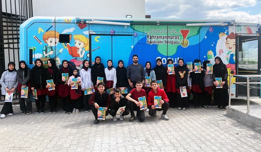 Mobil Çocuk Kütüphanesi, Kırsaldaki Çocuklara Kitap ve Eğlence Dolu Günler Yaşattı