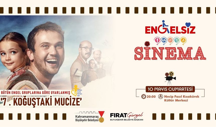 Kahramanmaraş’ta “Engelsiz Sinema” Etkinliği