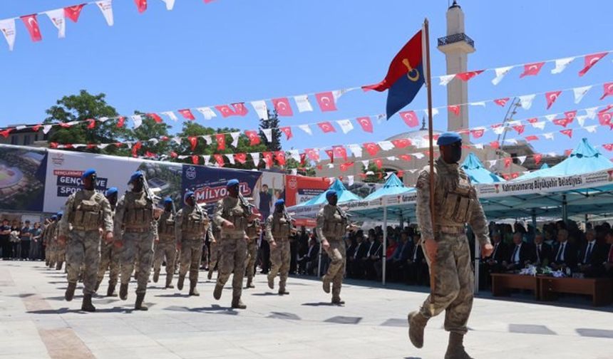 Kahramanmaraş’ta komandolar hayran bıraktı