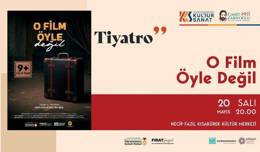 Sahne Maraş Tiyatro Okulu, Yeni Bir Gösteriyle İzleyicilerle Buluşuyor