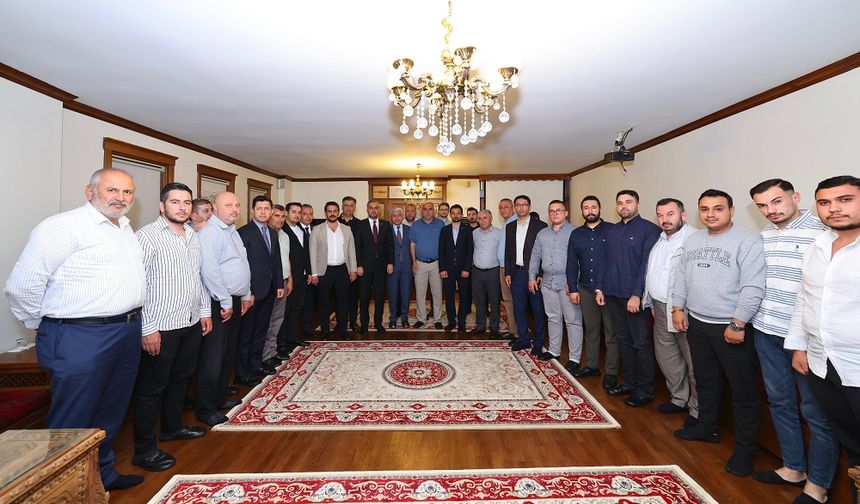 Toptaş, MÜSİAD'da İş Dünyasının Temsilcilerine Hedeflerini Anlattı