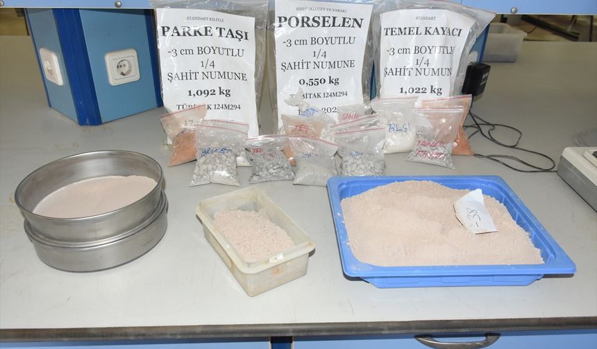 Depremde yıkılan binaların enkazından yapay mermer yapılacak