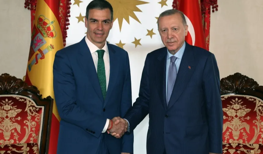 Cumhurbaşkanı Erdoğan, İspanya Başbakanı Sanchez ile görüştü