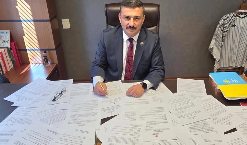 İYİ Partili Türkoğlu’ndan yeni döneme 43 önergeli start