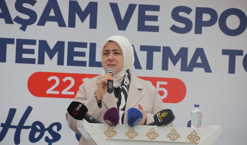 AK Parti Genel Merkez Kadın Kolları Başkanı Ercan, Malatya'da konuştu: