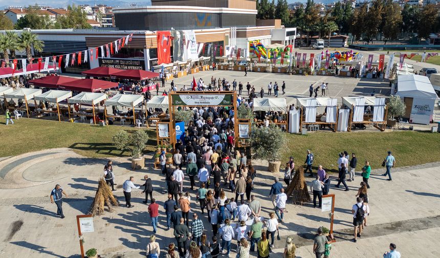 Manavgat'ta 2. Zeytin ve Zeytinyağı Festivali başladı