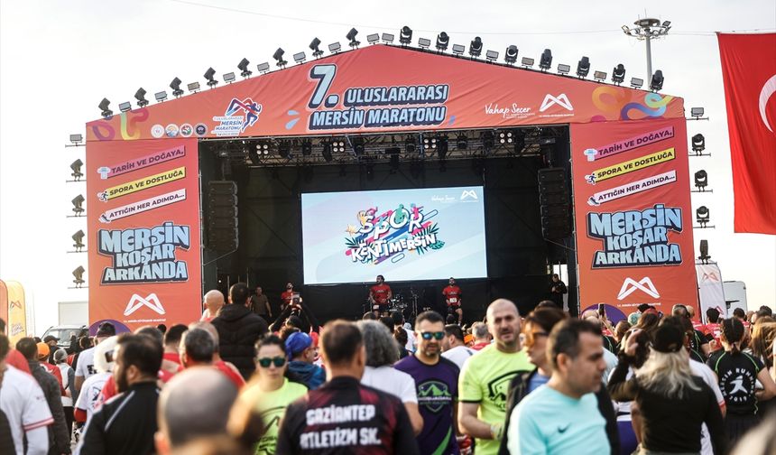 7. Uluslararası Mersin Maratonu koşuldu