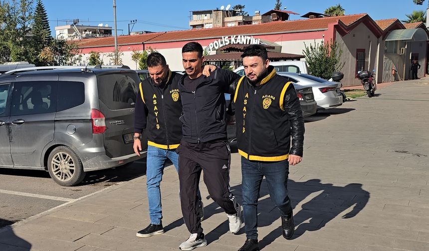 Adana'da çekiciden cep telefonu çalması kameradan belirlenerek yakalanan zanlı tutuklandı