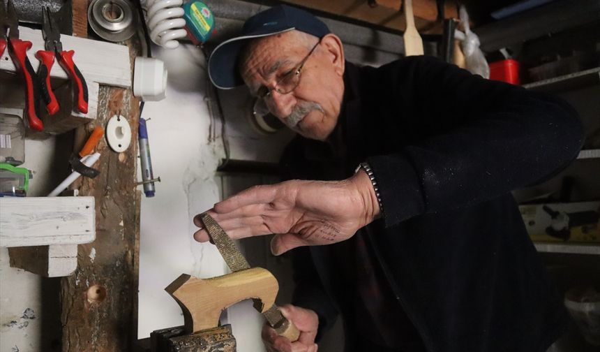 Türk kültürüne ait motifler, Hasan ustanın 29 yıllık emeğine ilham veriyor