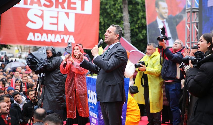 CHP Grup Başkanvekili Başarır, Adana'da konuştu: