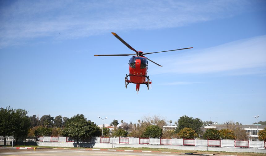 6 ŞUBAT DEPREMLERİNİN ÜÇÜNCÜ YILI - Depremlerde Adana'dan havalanan helikopterler 180 'hayat uçuşu'na imza attı