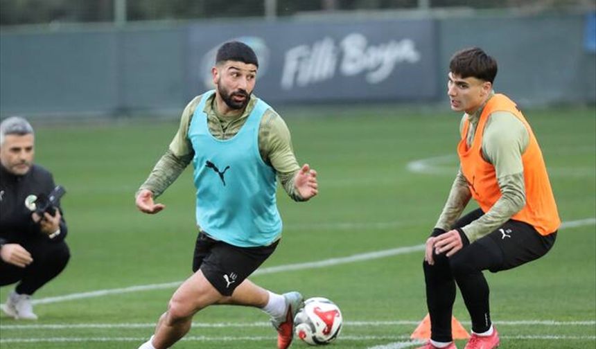 Alanyaspor, Beşiktaş maçının hazırlıklarına başladı