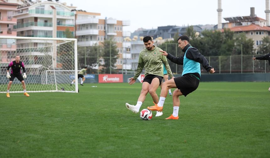 Alanyaspor, Boluspor maçının hazırlıklarına başladı