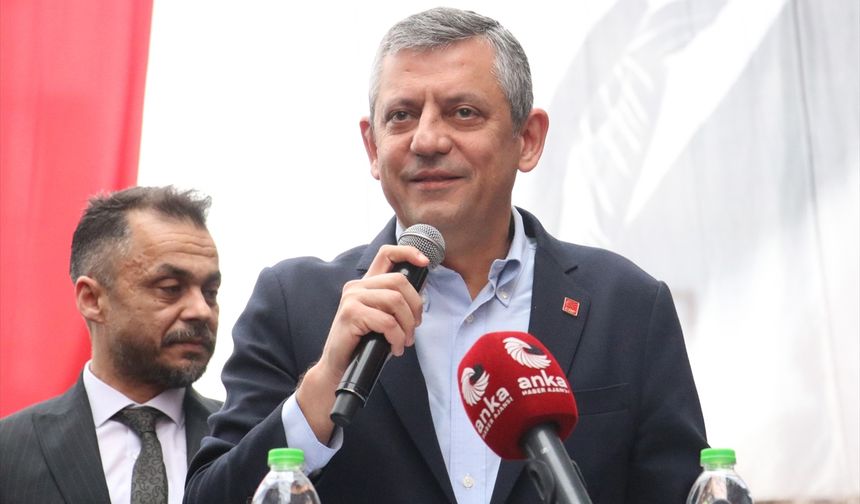 CHP Genel Başkanı Özgür Özel, Osmaniye'de konuştu:
