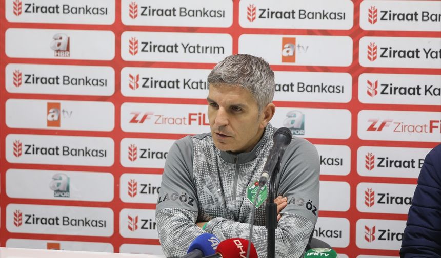 Iğdır FK-Antalyaspor maçının ardından