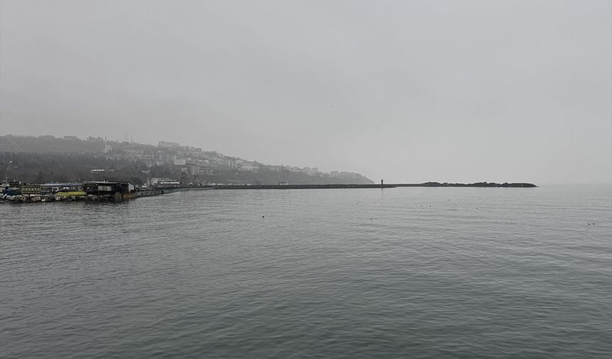 Tekirdağ'da sis deniz ulaşımını aksattı