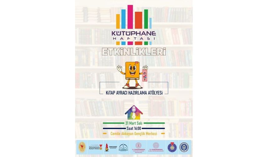 Edebiyatın Şehrinde Kütüphane Haftası Dolu Dolu Geçecek!