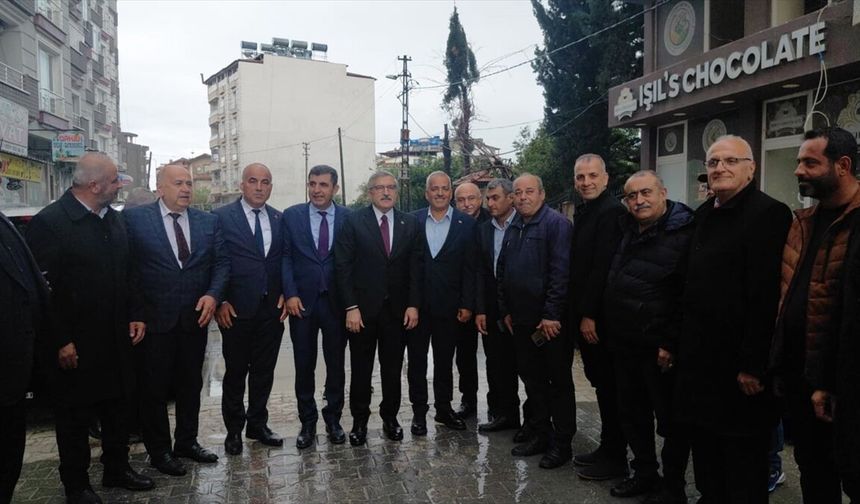 AK Parti Genel Başkan Yardımcısı Yayman, Hatay Samandağ'da bayramlaşma programına katıldı