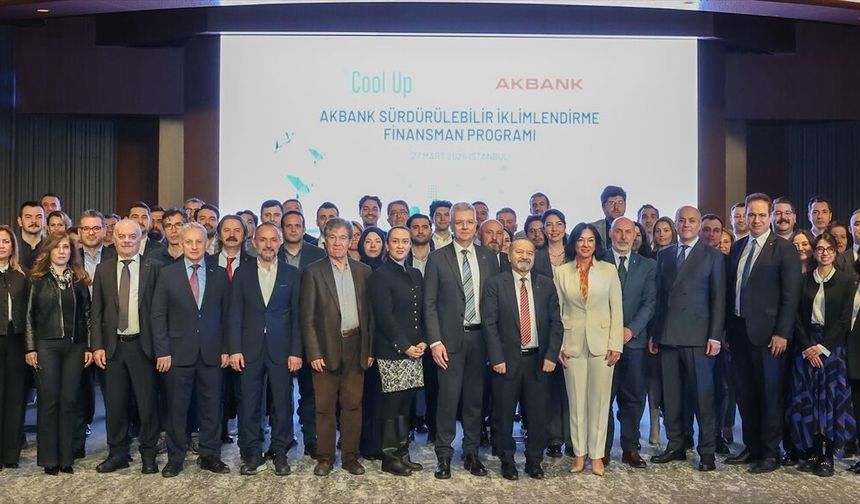 Akbank 'Sürdürülebilir İklimlendirme Finansman Programı'nı hayata geçirdi