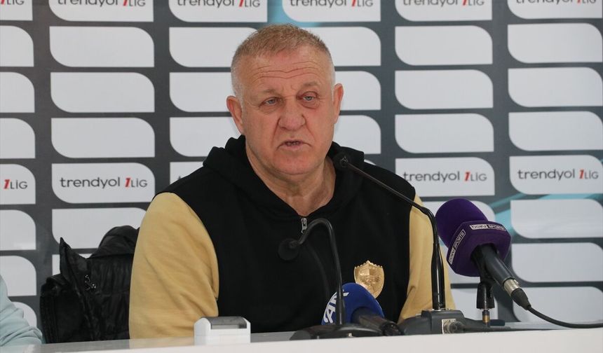 Hatayspor-Amed Sportif Faaliyetler maçının ardından