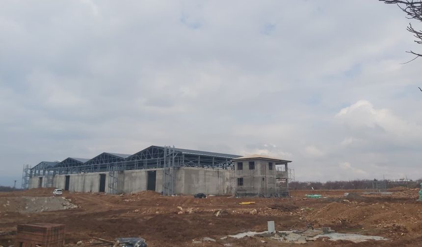 Malatya'da 20 bin ton kapasiteli yatay siloda sona gelindi