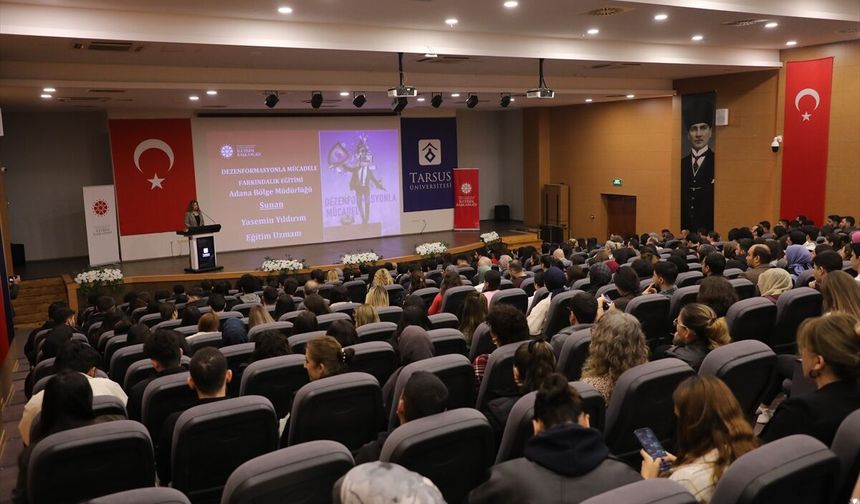 Tarsus Üniversitesi'nde 'Dezenformasyonla Mücadele Farkındalık Eğitimi' düzenlendi