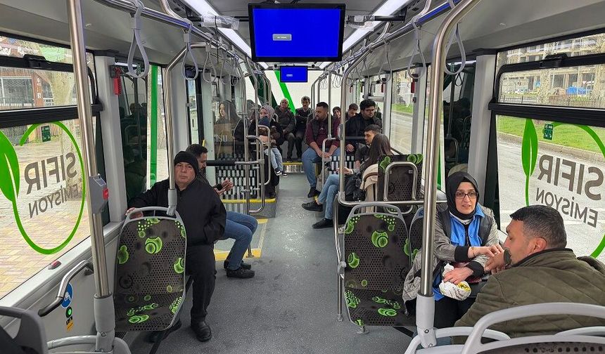 Bayramda Ücretsiz Ulaşım Hizmeti: 3 Günde 16 Bin 740 Biniş