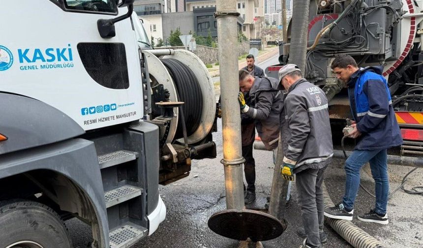 Aşırı Yağış Alan Bölgelerde Yoğun Mesai