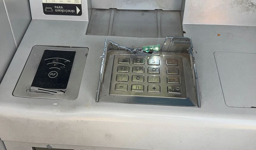 Adana'da ATM'lere zarar veren zanlı tutuklandı