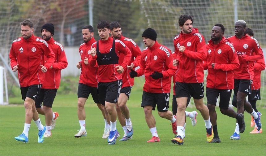 Antalyaspor, Eyüpspor maçına hazır